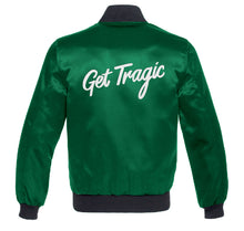 PRICE DROP! Get Tragic Green Satin Jacket